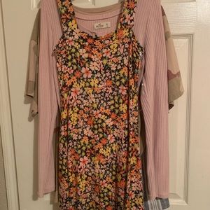 Floral Summer Dress, Elastic waist to snatch !